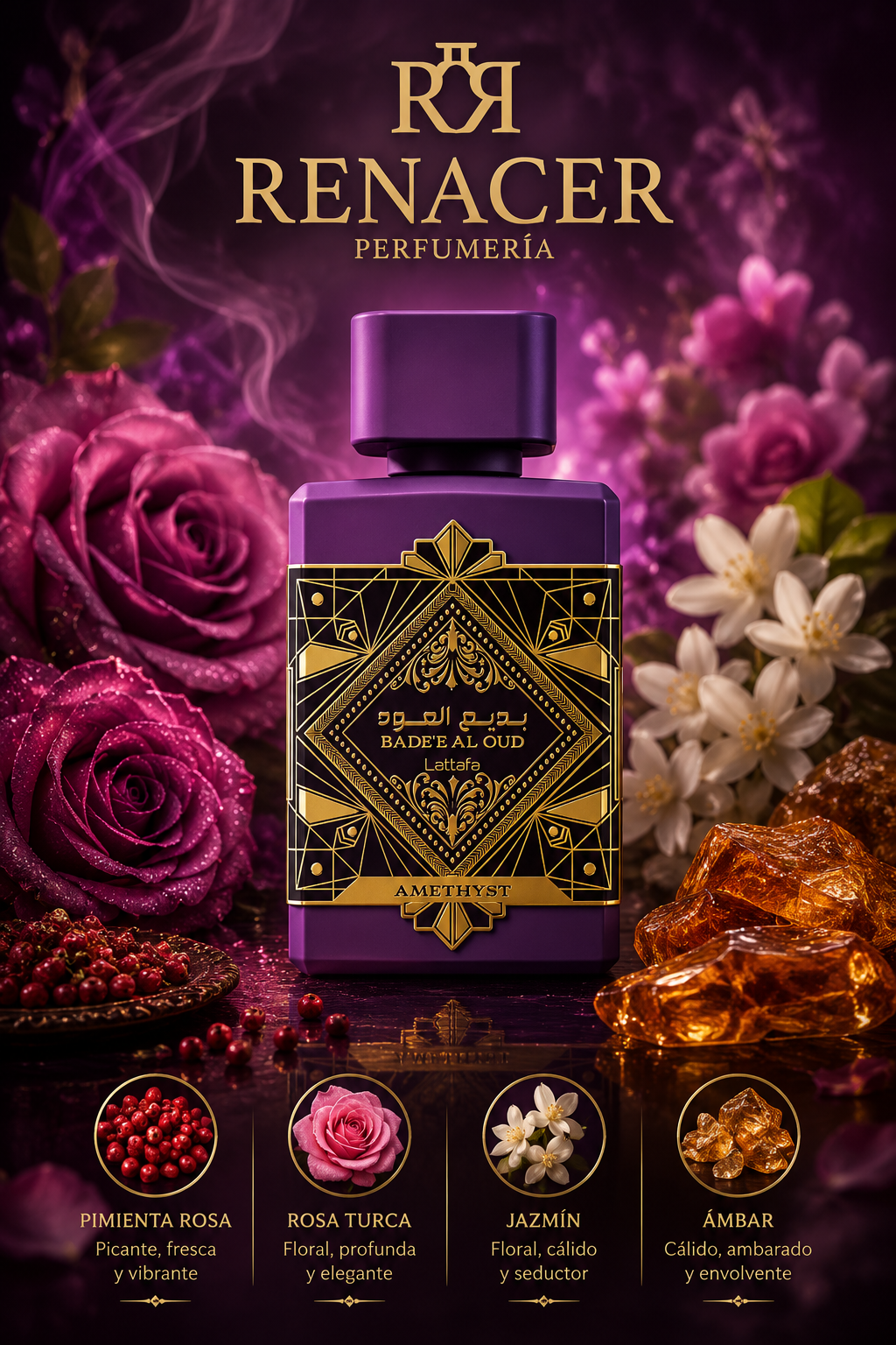 Badee Al Oud Amethyst